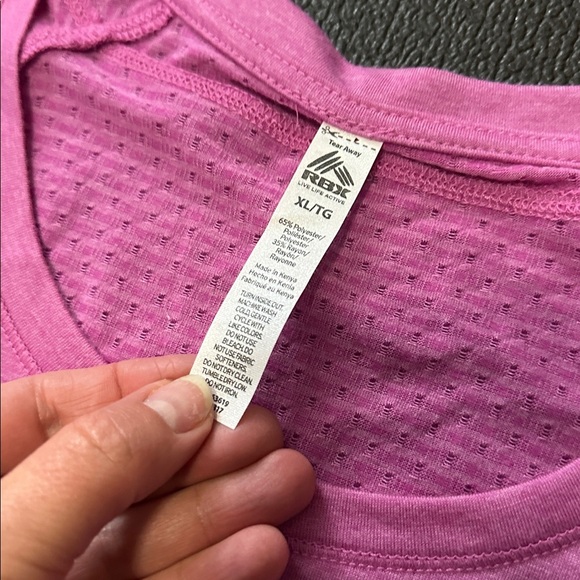 NWOT RBX Vibrant Pink Short Sleeve Women's Tee size XL - Picture 3 of 7